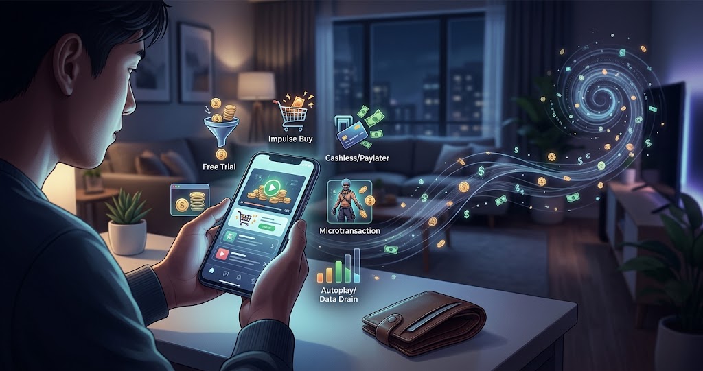 Bukan Cuma Scrolling, Ini 5 Kebiasaan Digital Sehari-hari yang Tanpa Sadar Bikin Dompet Bocor