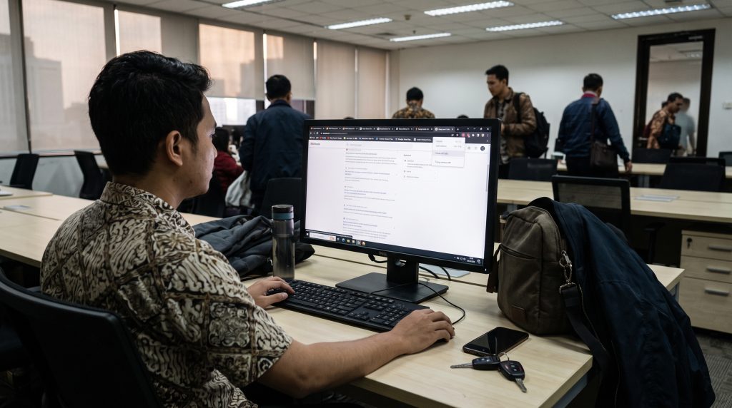 Manfaat Menutup Semua Tab Browser di Jam Pulang Kantor untuk Menandai Akhir Hari Kerja